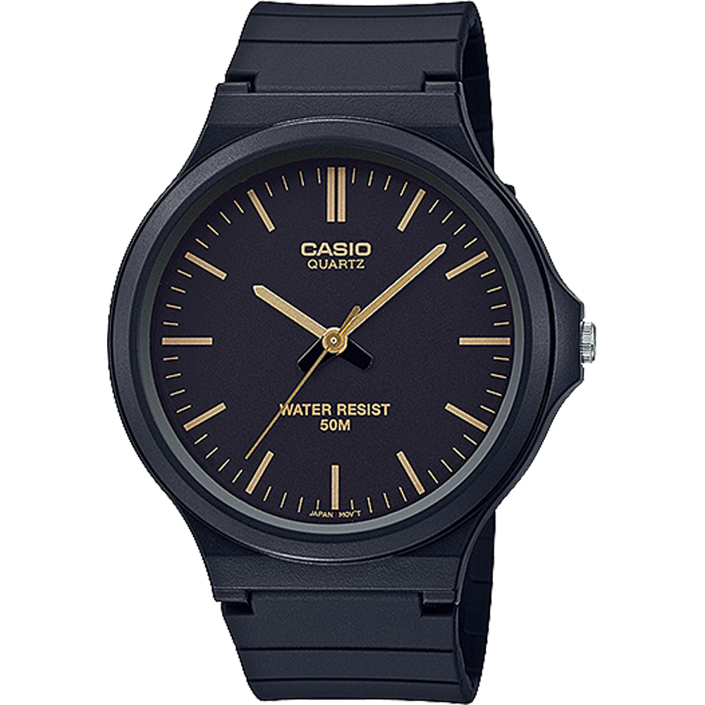 MW240-1E2V | Black Analog Men's Watch - Casio