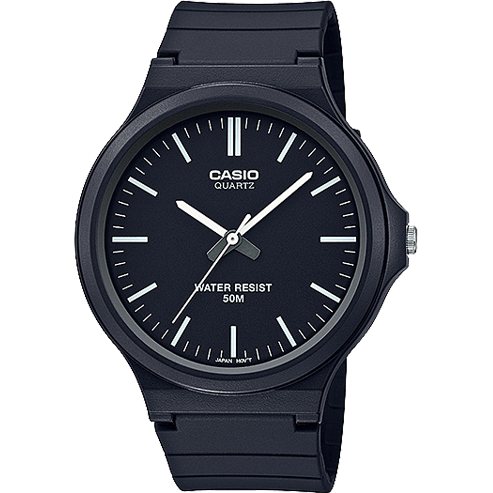 MW240-1EV | Black Analog Men's Watch - Casio
