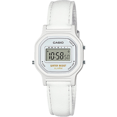 LA11WL-7A | All White Digital Watch - Casio