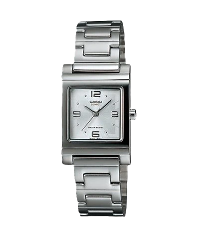 LTP1237D-7A | Silver Stainless Steel Analog Watch - Casio