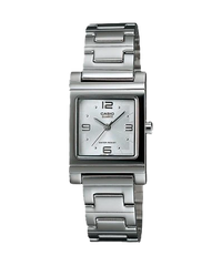 LTP1237D-7A | Silver Stainless Steel Analog Watch - Casio