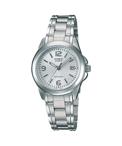 LTP1215A-7A | Silver Stainless Steel Analog Watch - Casio