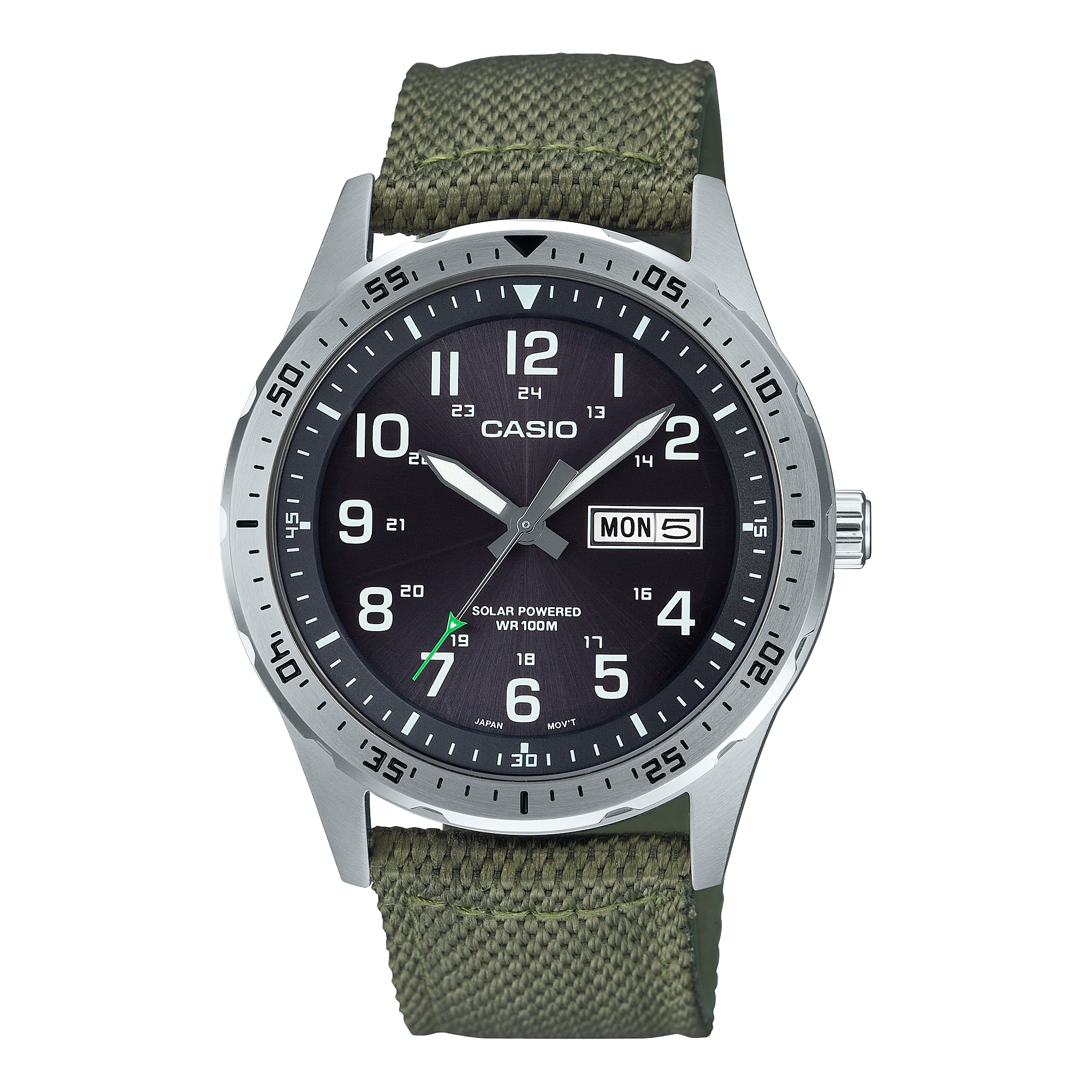 MTPS120L-3AV | Silver Analog Watch - Casio
