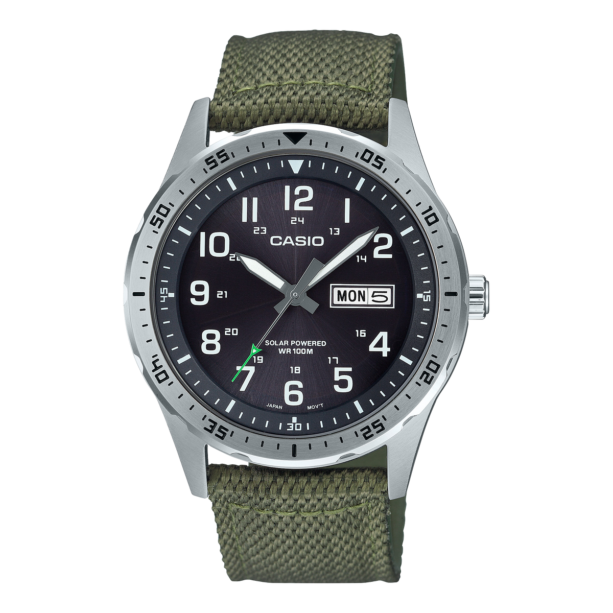 MTPS120L-3AV | Silver Analog Watch - Casio