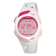 STR300-7 | White Digital Watch - Casio