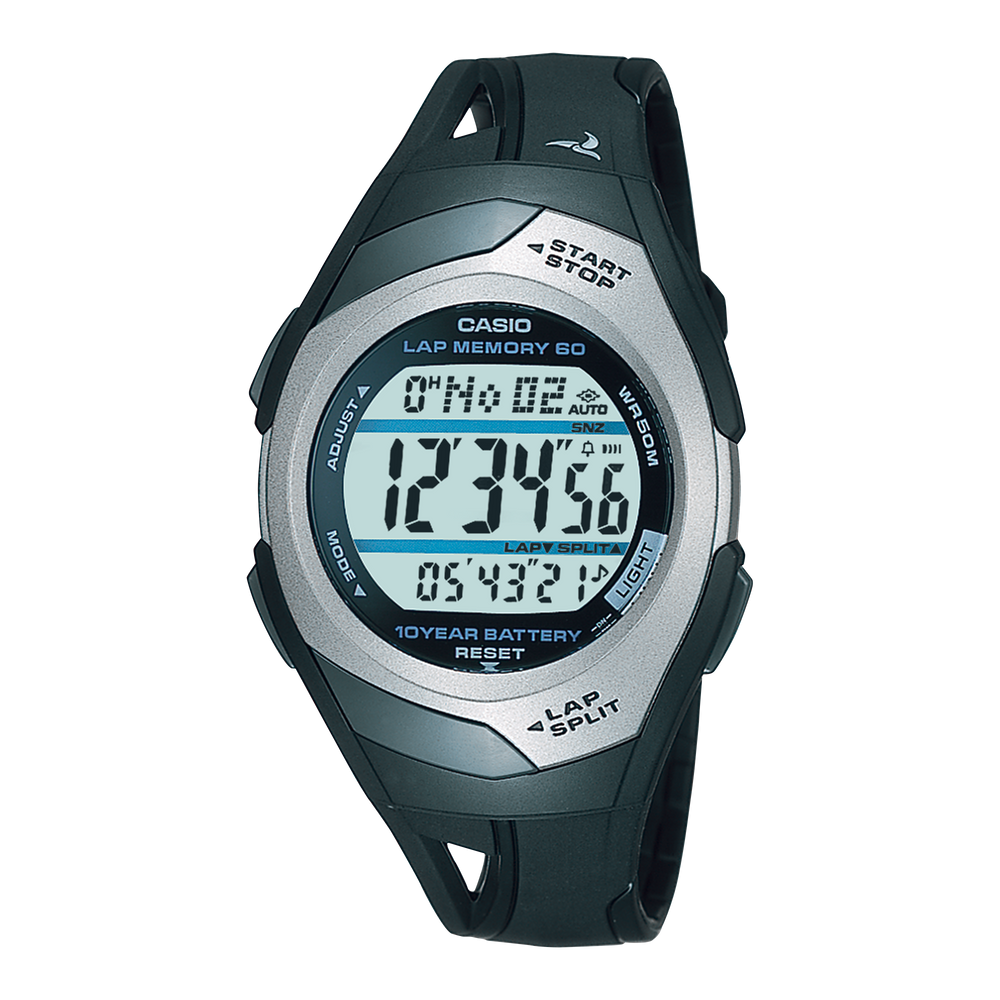 STR300C-1V | Silver Digital Watch - Casio