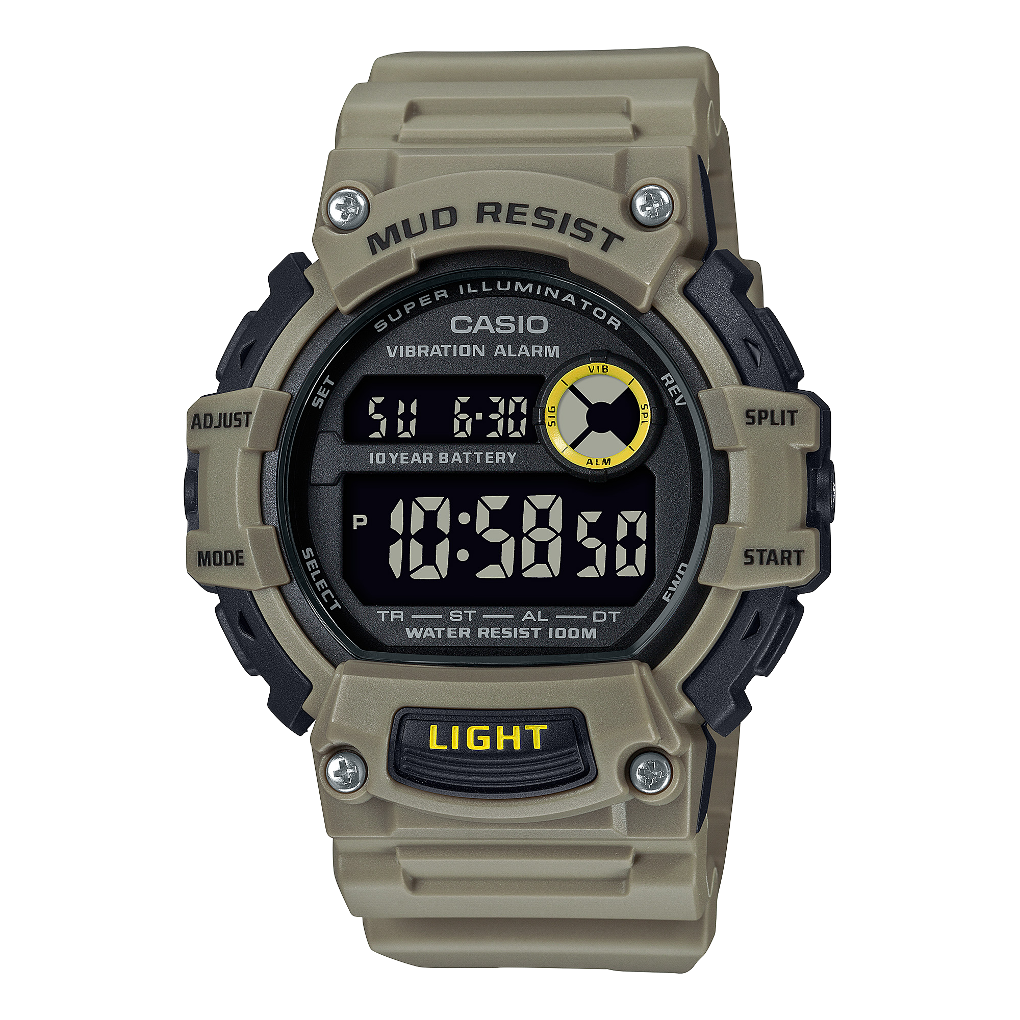 TRT110H-5BV | Brown Digital Watch - Casio