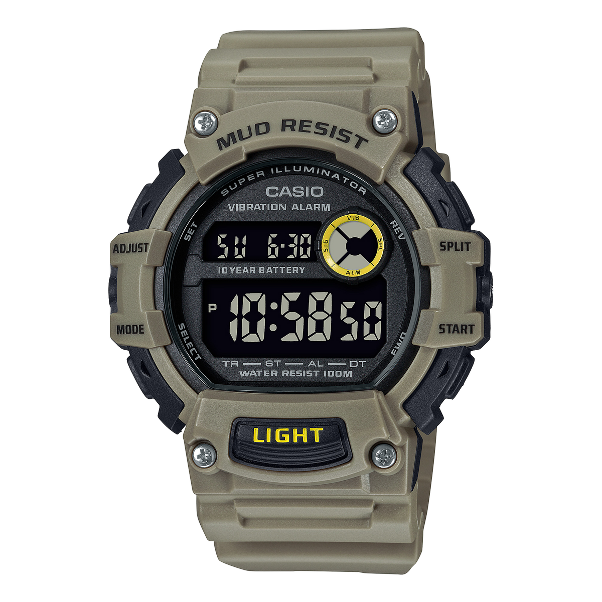 TRT110H-5BV | Brown Digital Watch - Casio