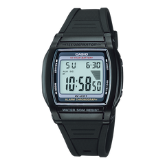 W201-1AV | Black Digital Casual Classic Watch - Casio