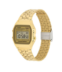 A158WETG-9AVT | Vintage All Gold Metal Watch - Casio
