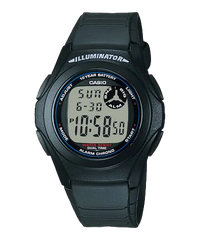 F200W-1A | Black Digital Watch - Casio