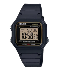 W217H-9AV | Black Digital Men's Easy Reader Watch - Casio