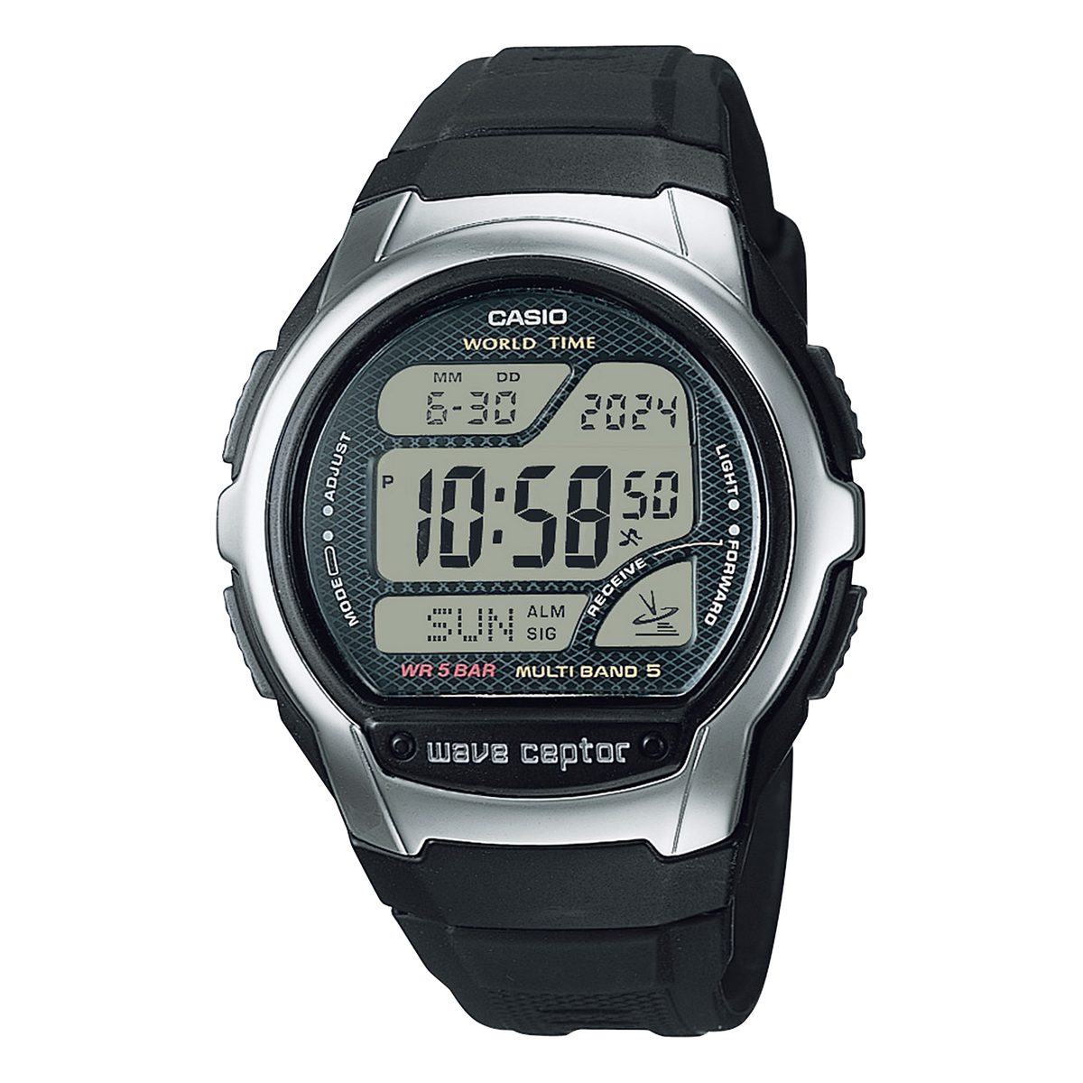 WV58A-1AV | Black Digital Watch - Casio