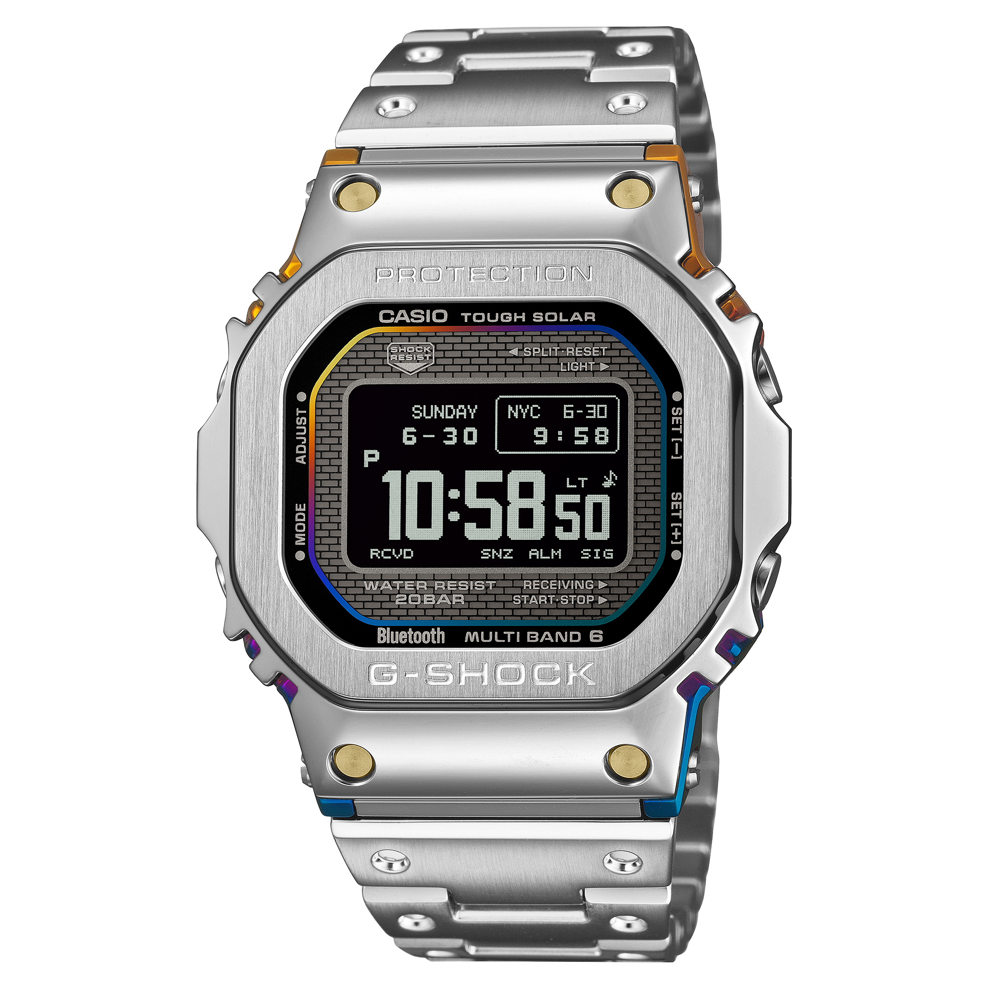 GMWBZ5000RC-1 | G-SHOCK FULL METAL Silver - Casio