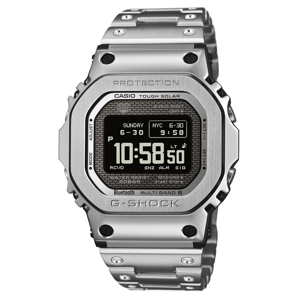 GMWBZ5000D-1 | G-SHOCK FULL METAL Silver - Casio
