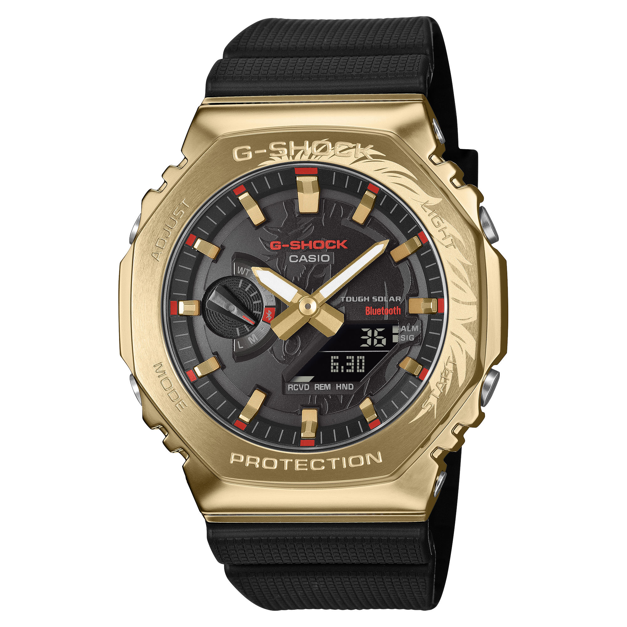 GBM2100CX-9A | G-SHOCK G-STEEL Gold - Casio
