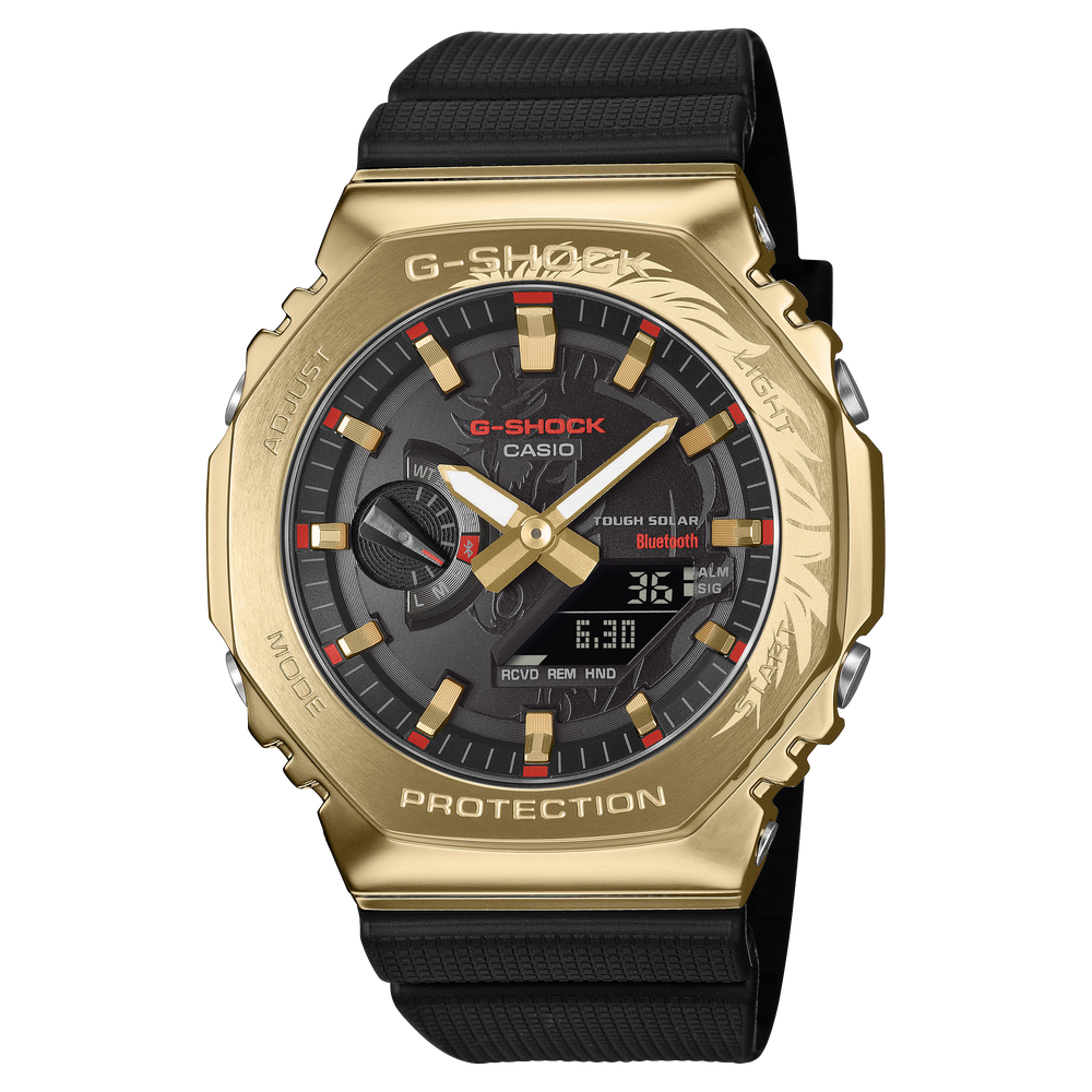 GBM2100CX-9A | G-SHOCK G-STEEL Gold - Casio
