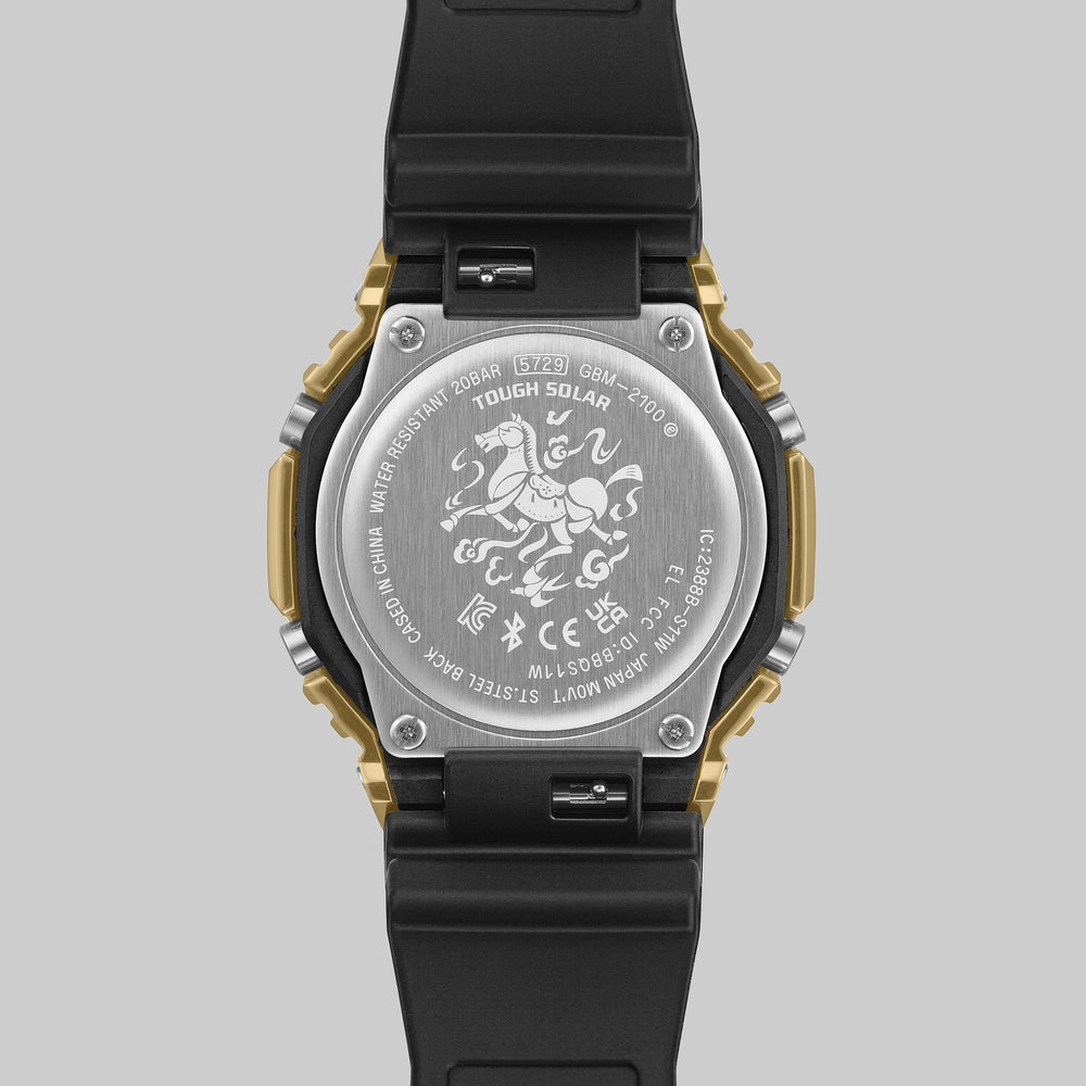 GBM2100CX-9A | G-SHOCK G-STEEL Gold - Casio