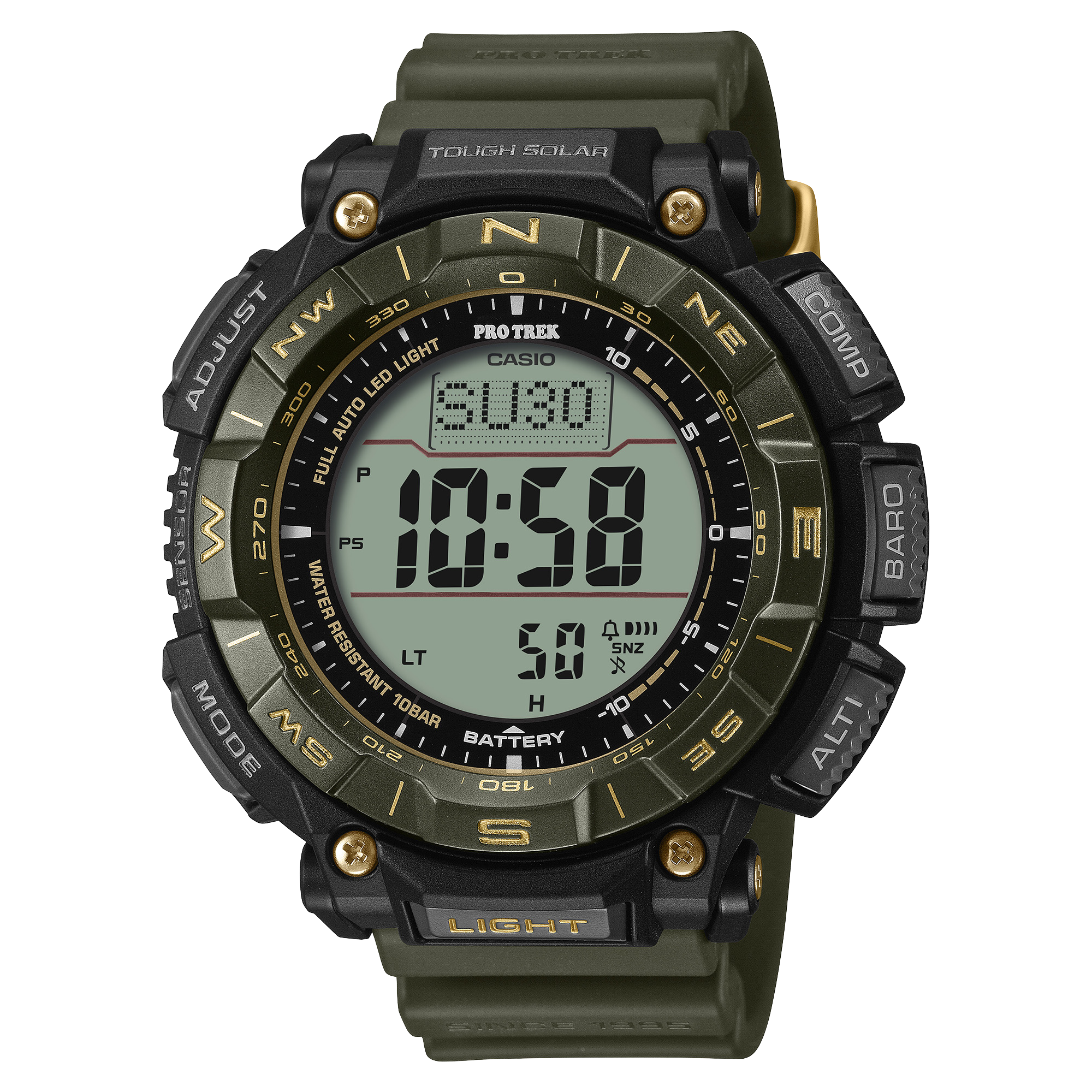 PRG340ANS-3 | PRO TREK PRG-340 Series Green - Casio