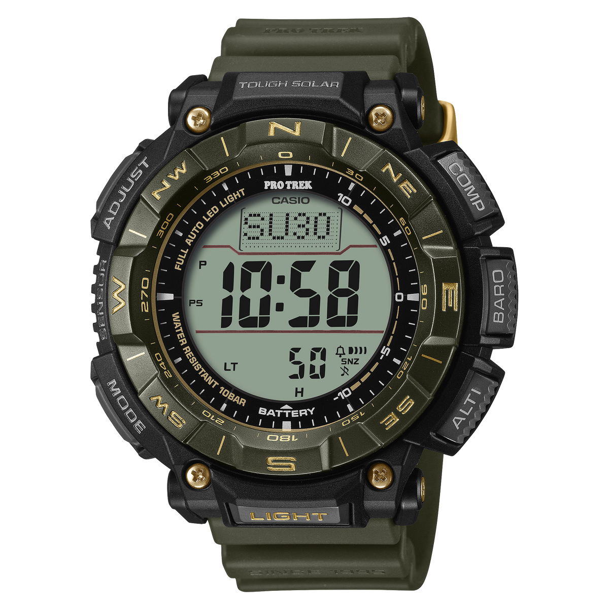PRG340ANS-3 | PRO TREK PRG-340 Series Green - Casio