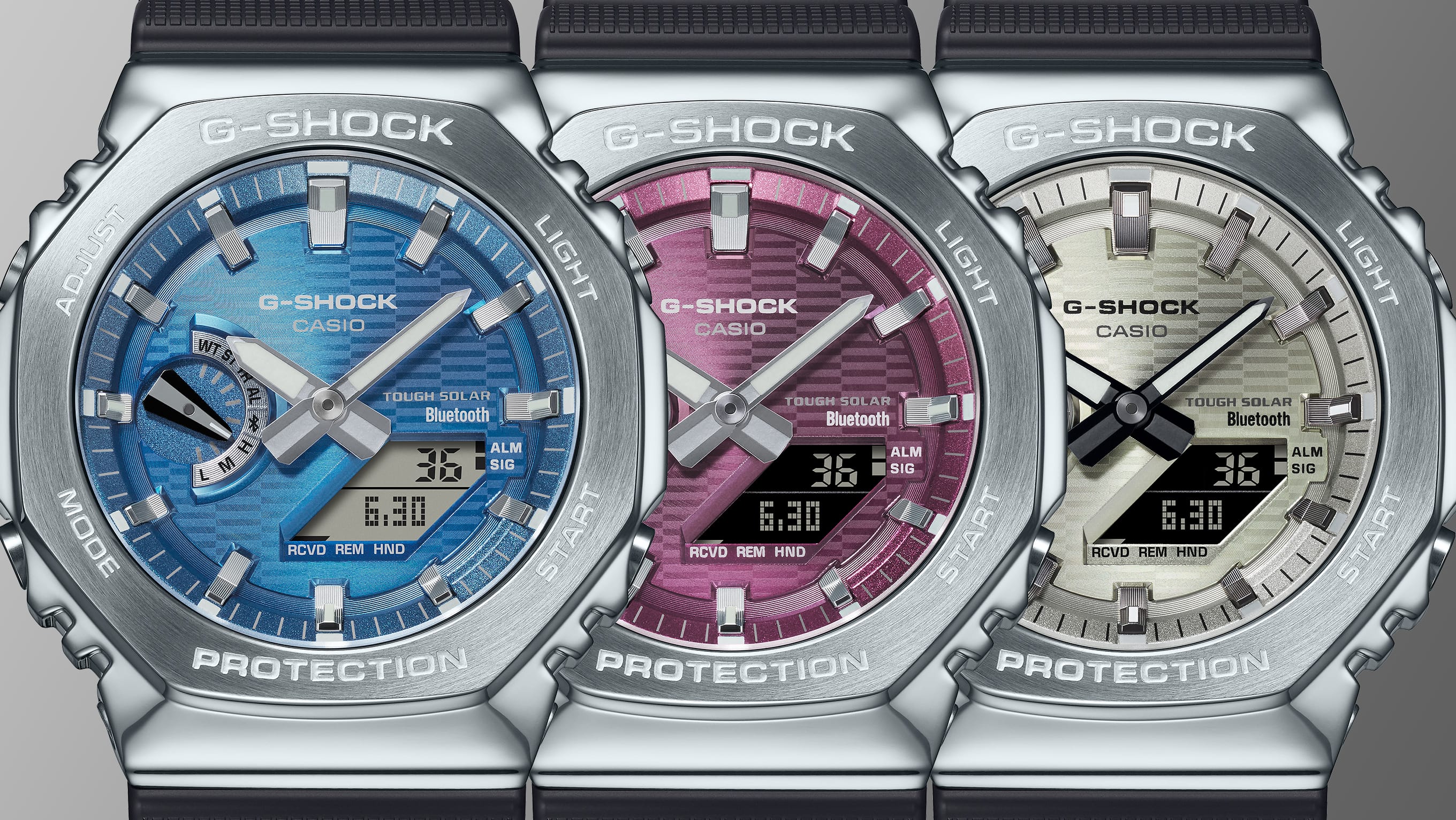 GBM2100A-2B | G-SHOCK G-STEEL Silver - Casio