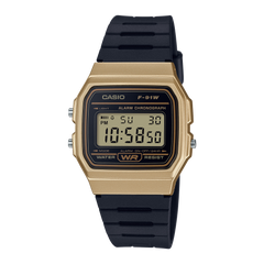 F91WM-9A | Gold and Black Digital Watch - Casio