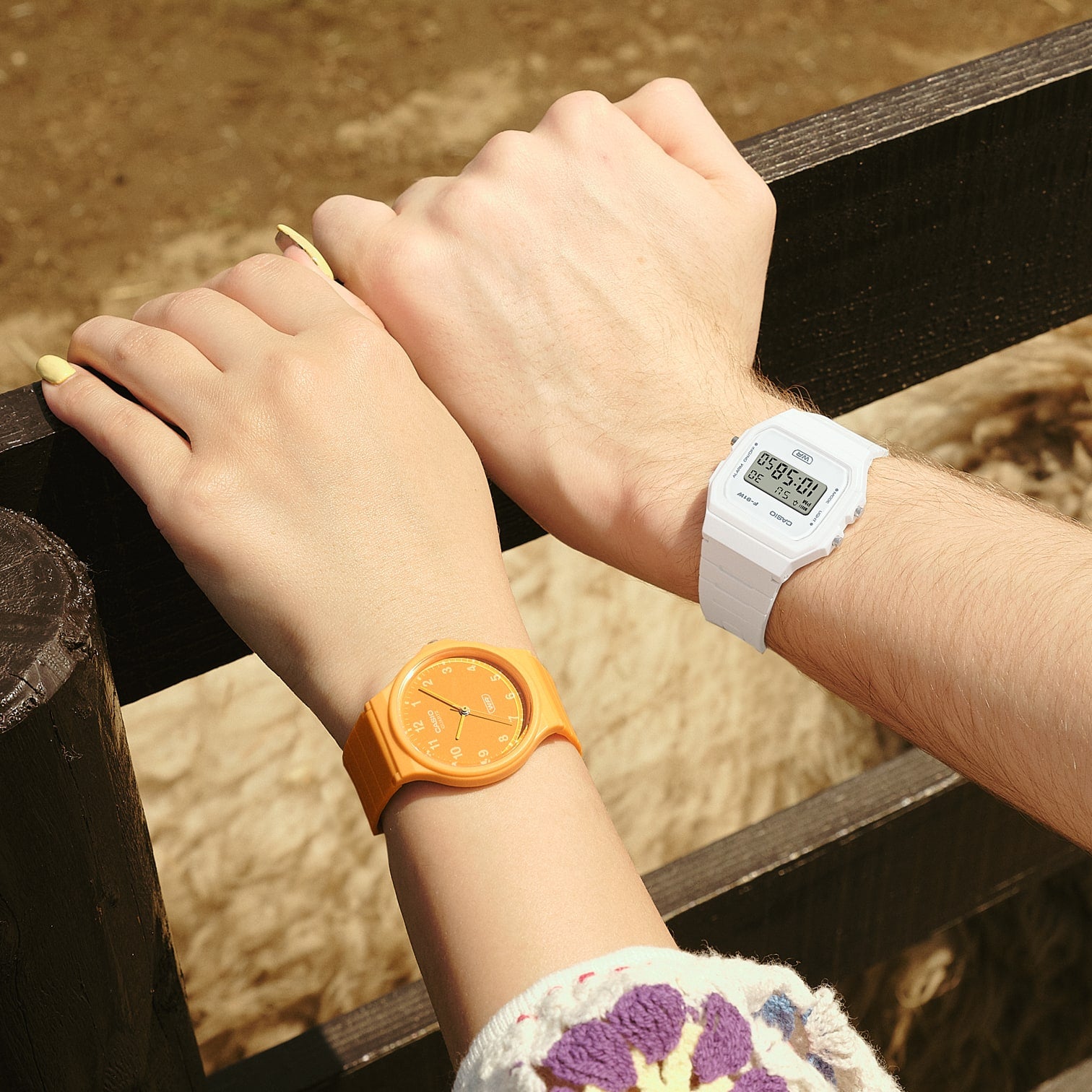 F91WB-7A | POP White - Casio
