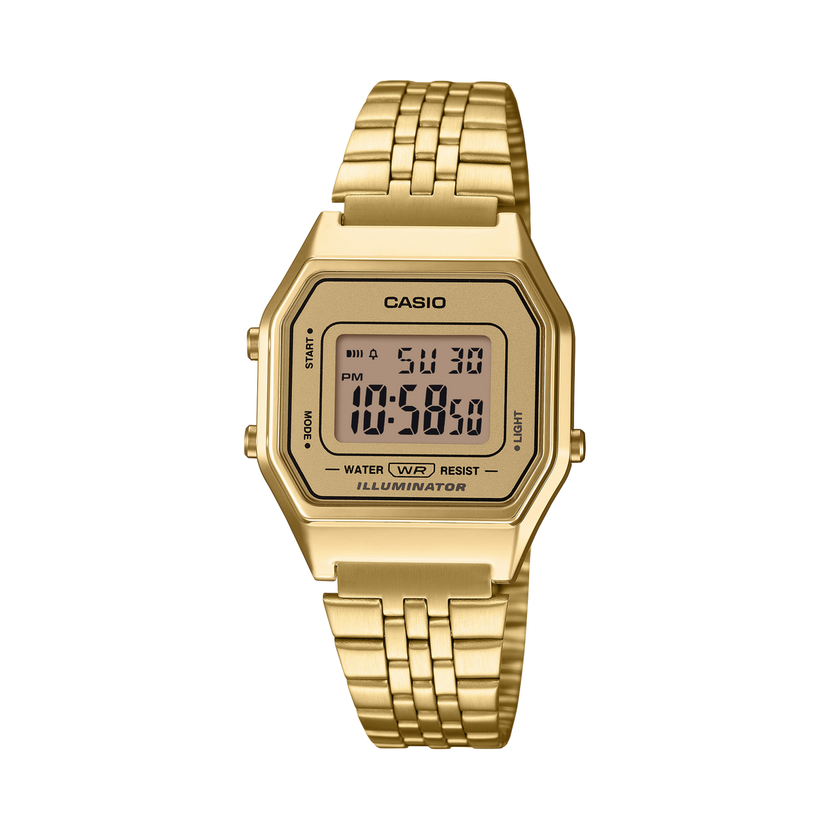 LA680WGA-9VT | Gold Metal Vintage Watch - Casio