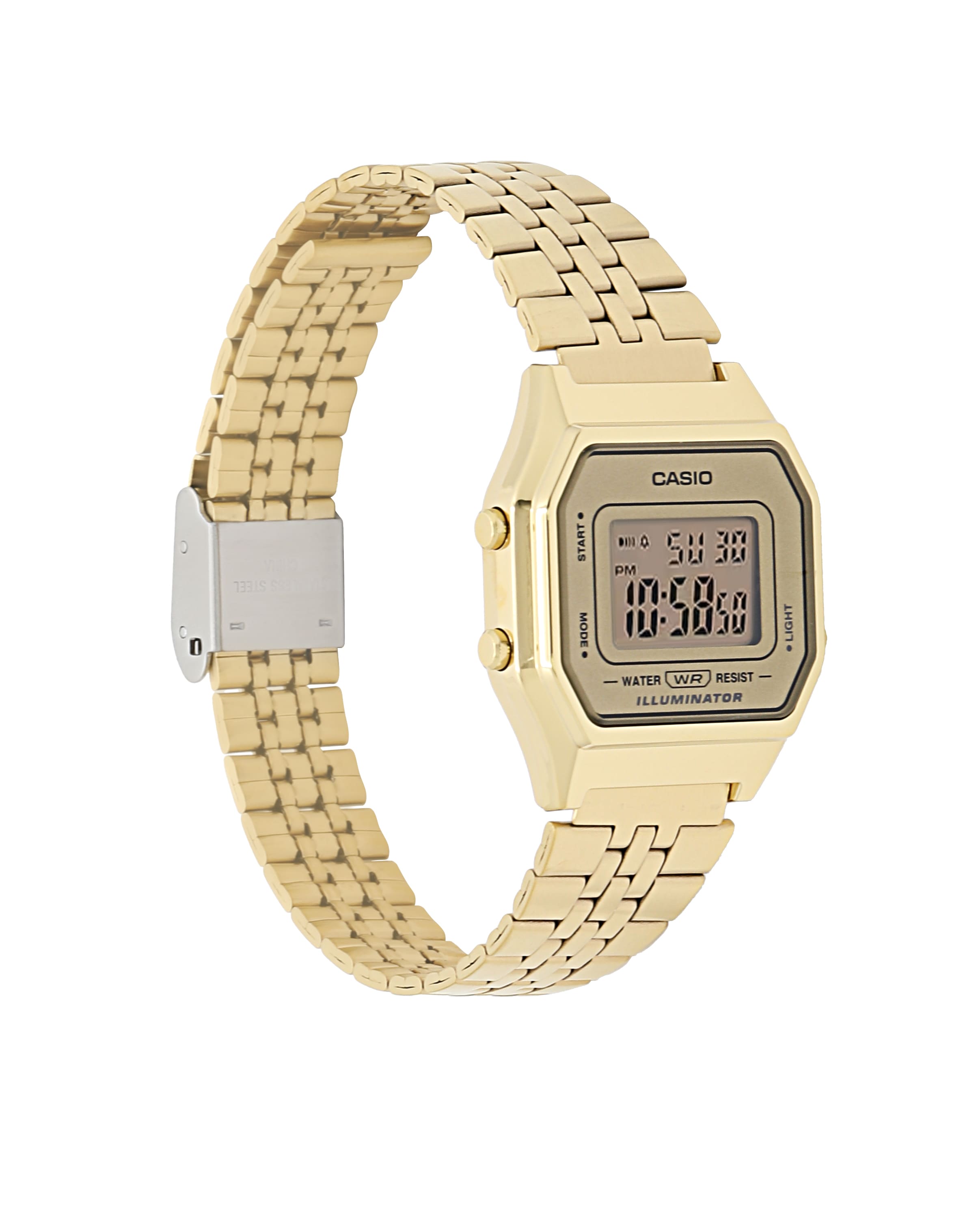 LA680WGA-9VT | Gold Metal Vintage Watch - Casio