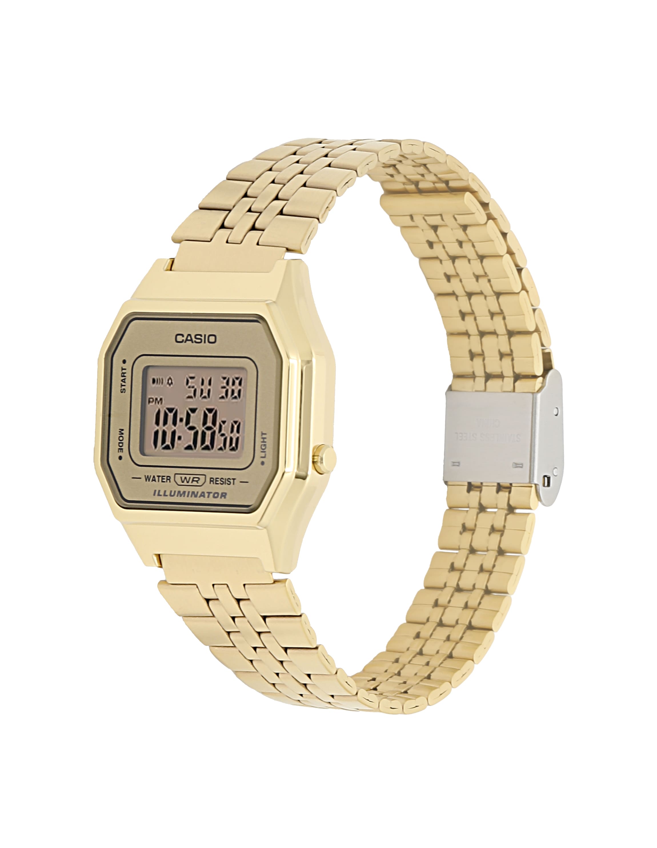 LA680WGA-9VT | Gold Metal Vintage Watch - Casio