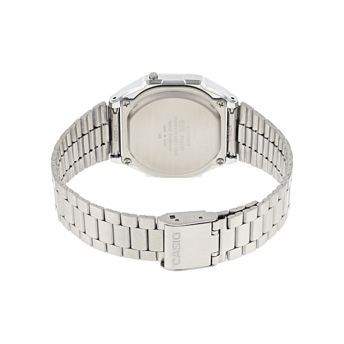 A168WEM-1VT | Vintage Silver and Black Metal Watch - Casio
