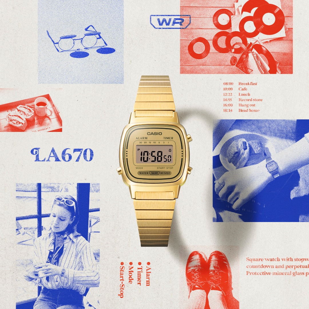 LA670WGA-9 VINTAGE Gold - Casio