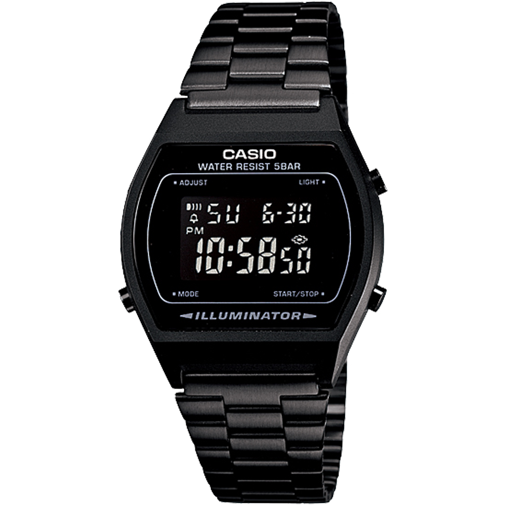 B640WB-1BVT | Vintage All Black Watch - Casio