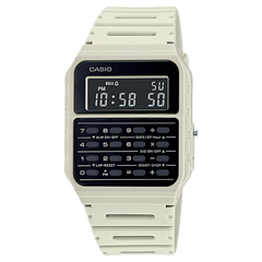 CA53WF-8B | White Data Bank Watch - Casio