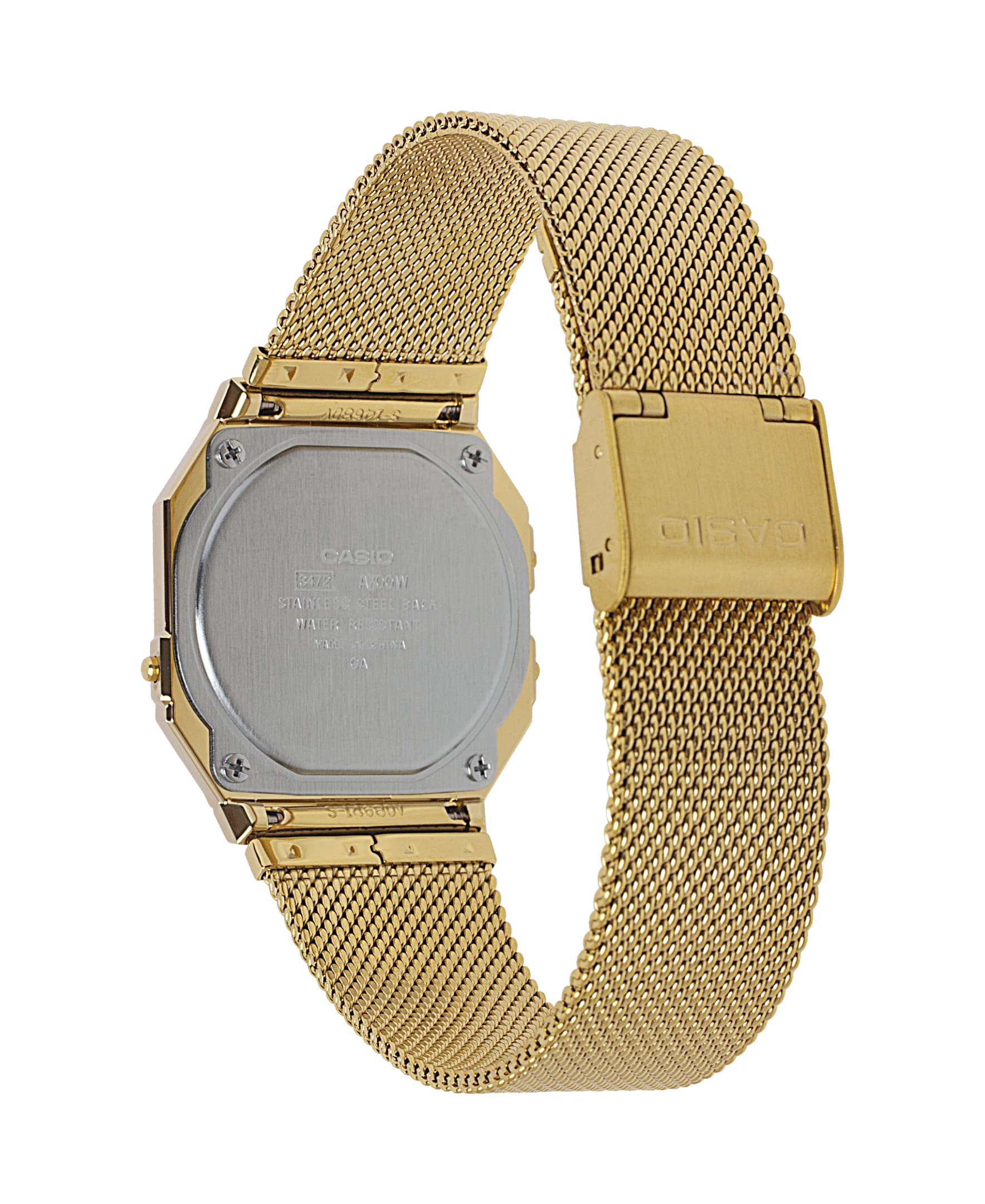 A700WMG-9AVT | Vintage Full Gold Metal Watch - Casio
