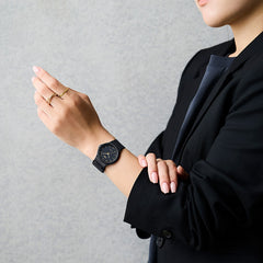 MQ24-1E | All Black Men's Analog Water Resistant Watch - Casio