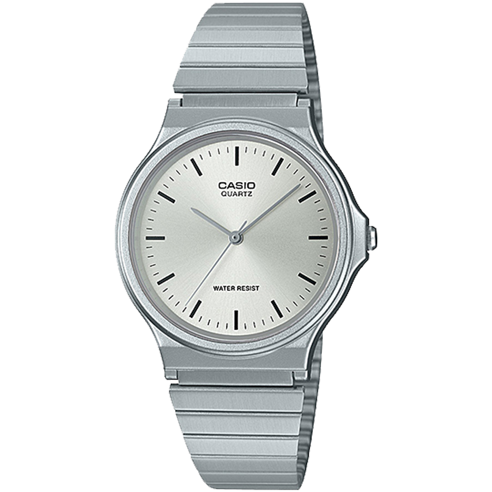 MQ24D-7E | Stainless Steel Men's Analog Water Resistant Watch - Casio