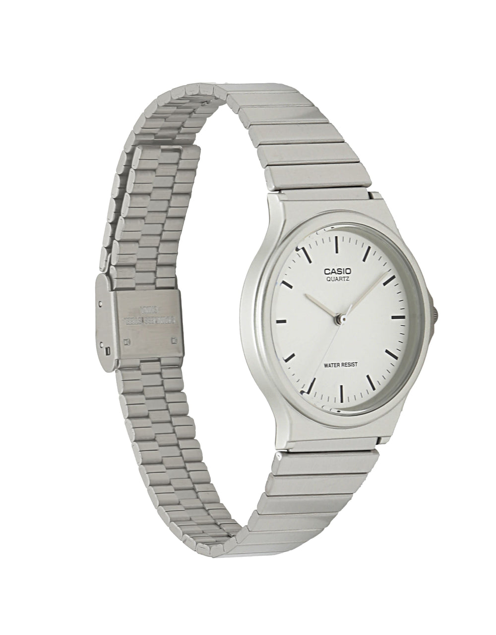 MQ24D-7E | Stainless Steel Men's Analog Water Resistant Watch - Casio