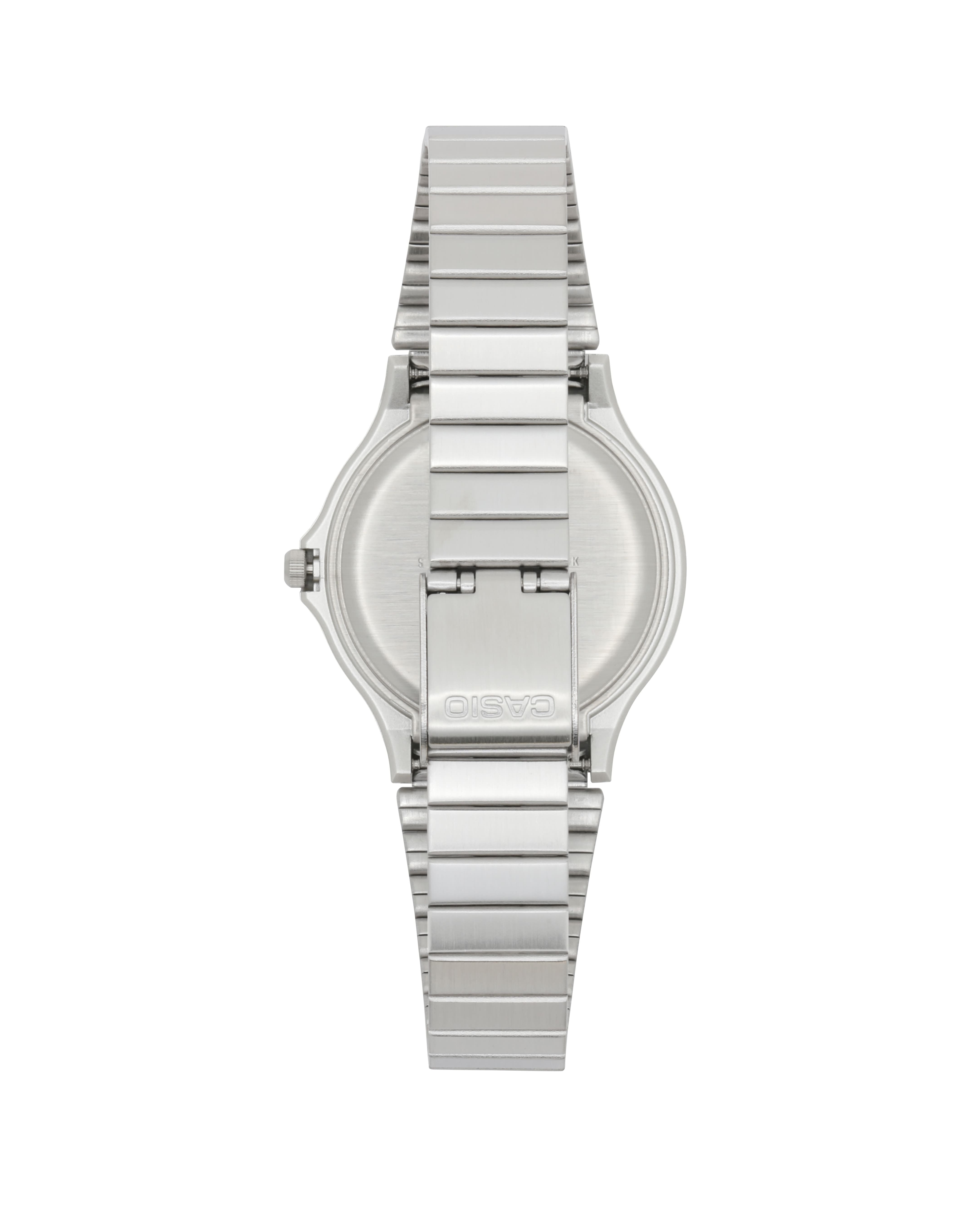 MQ24D-7E | Stainless Steel Men's Analog Water Resistant Watch - Casio
