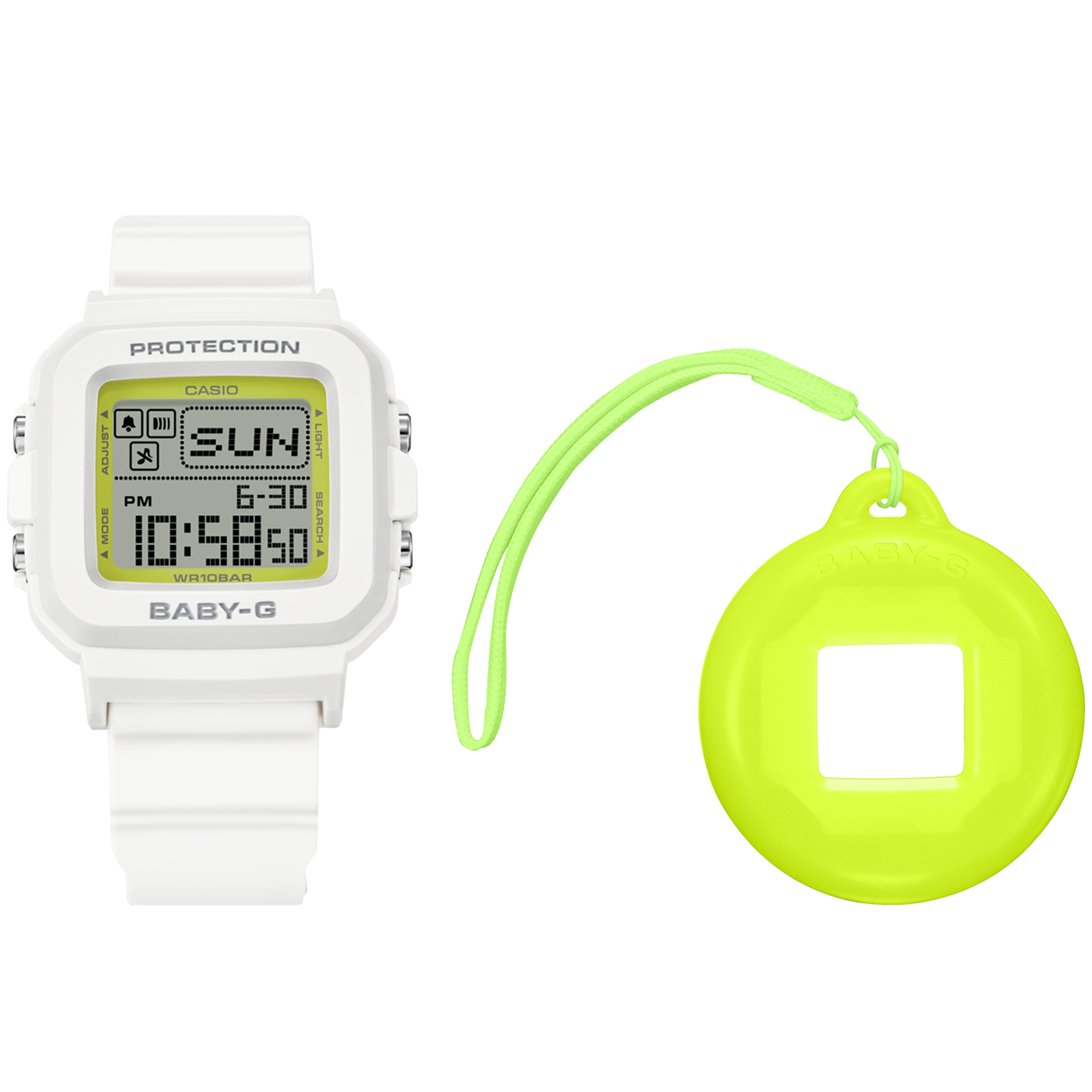 BGD10K-7 | BABY-G DIGITAL White - Casio