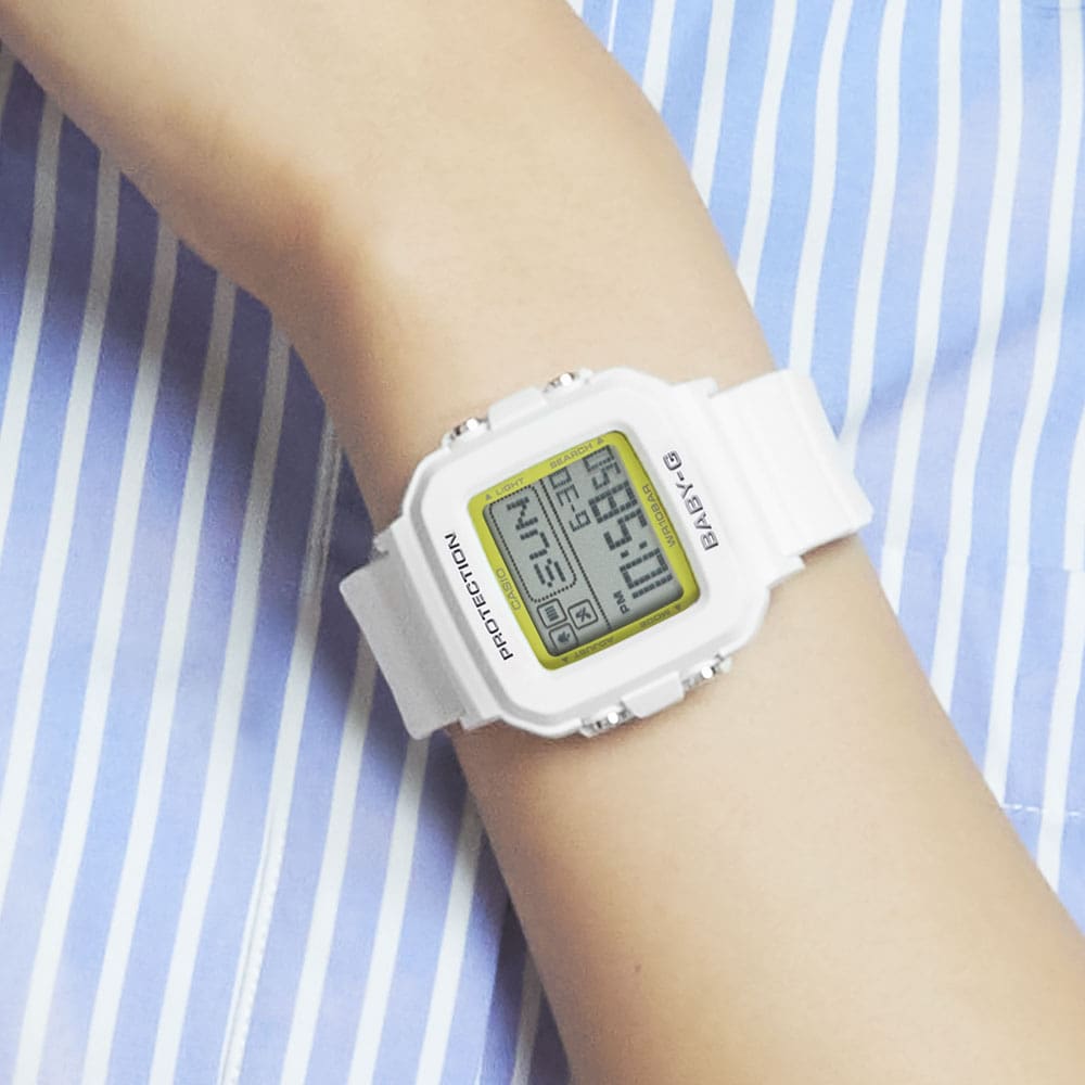 BGD10K-7 | BABY-G DIGITAL White - Casio