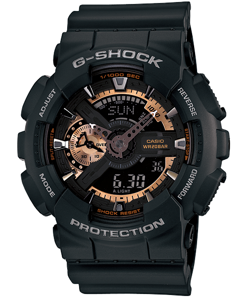 GA110RG-1A | Analog-Digital Black Men's Watch G-SHOCK - Casio