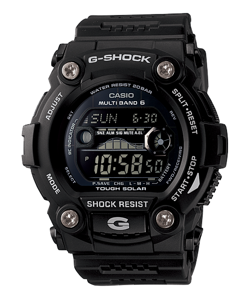 GW7900B-1 | Solar Atomic Black Watch G-SHOCK - Casio
