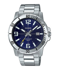 MTPVD01D-2BV | Silver Analog Watch - Casio