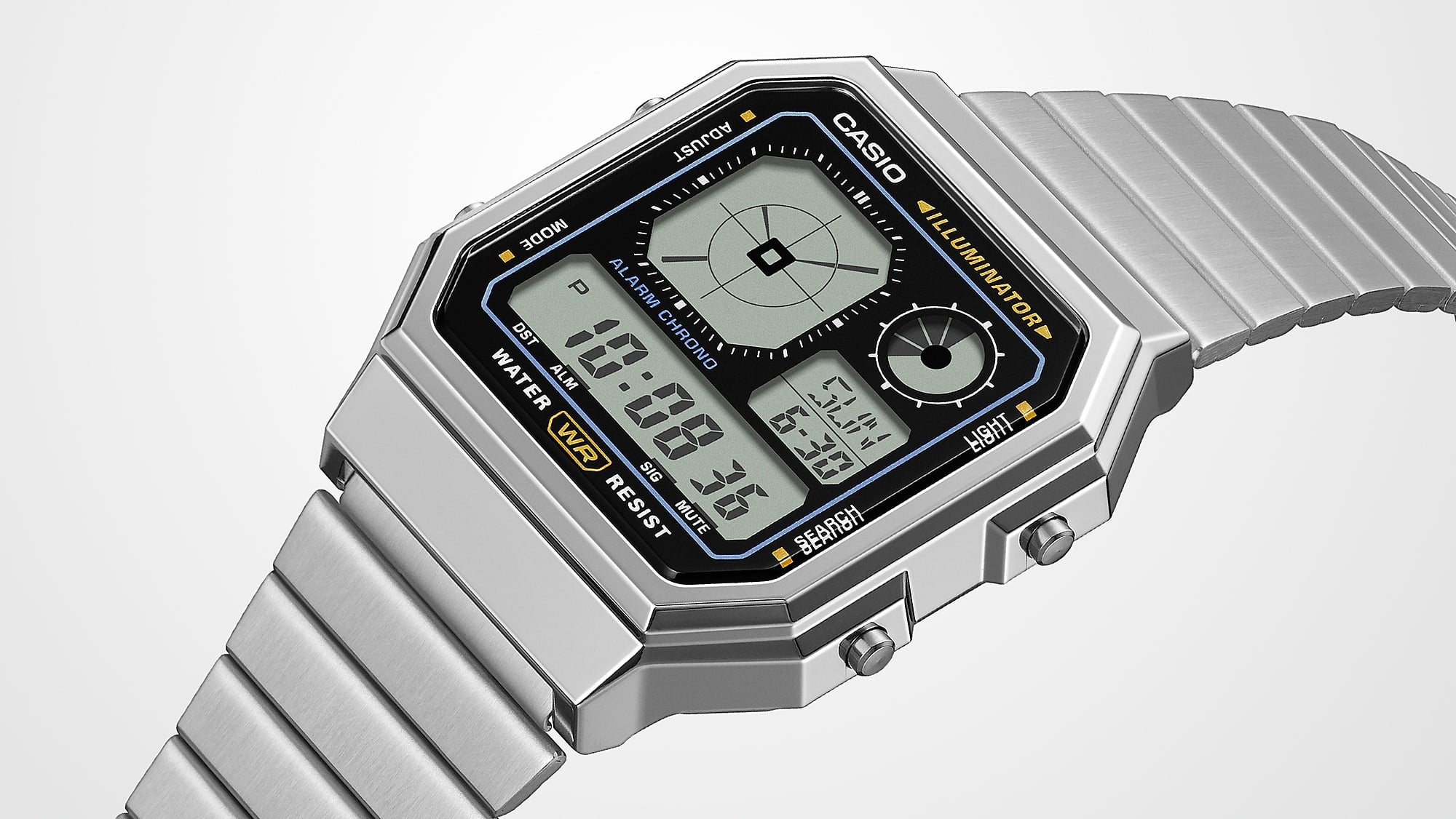 A130WE-7A VINTAGE Silver - Casio