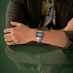 A700W-1A | Vintage Stainless Steel Silver Watch - Casio