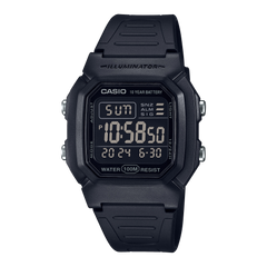 W800H-1BV | Black Digital Watch - Casio