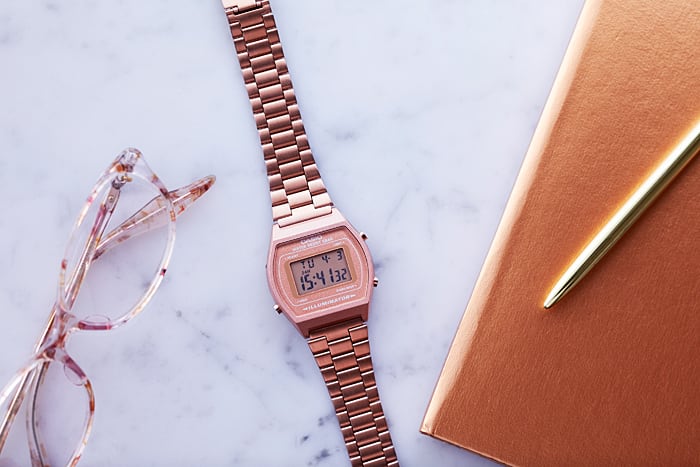 B640WC-5AVT | Vintage Rose Gold Watch - Casio
