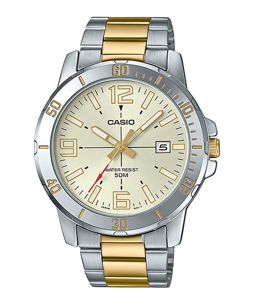 MTPVD01SG-9BV | Silver Analog Watch - Casio