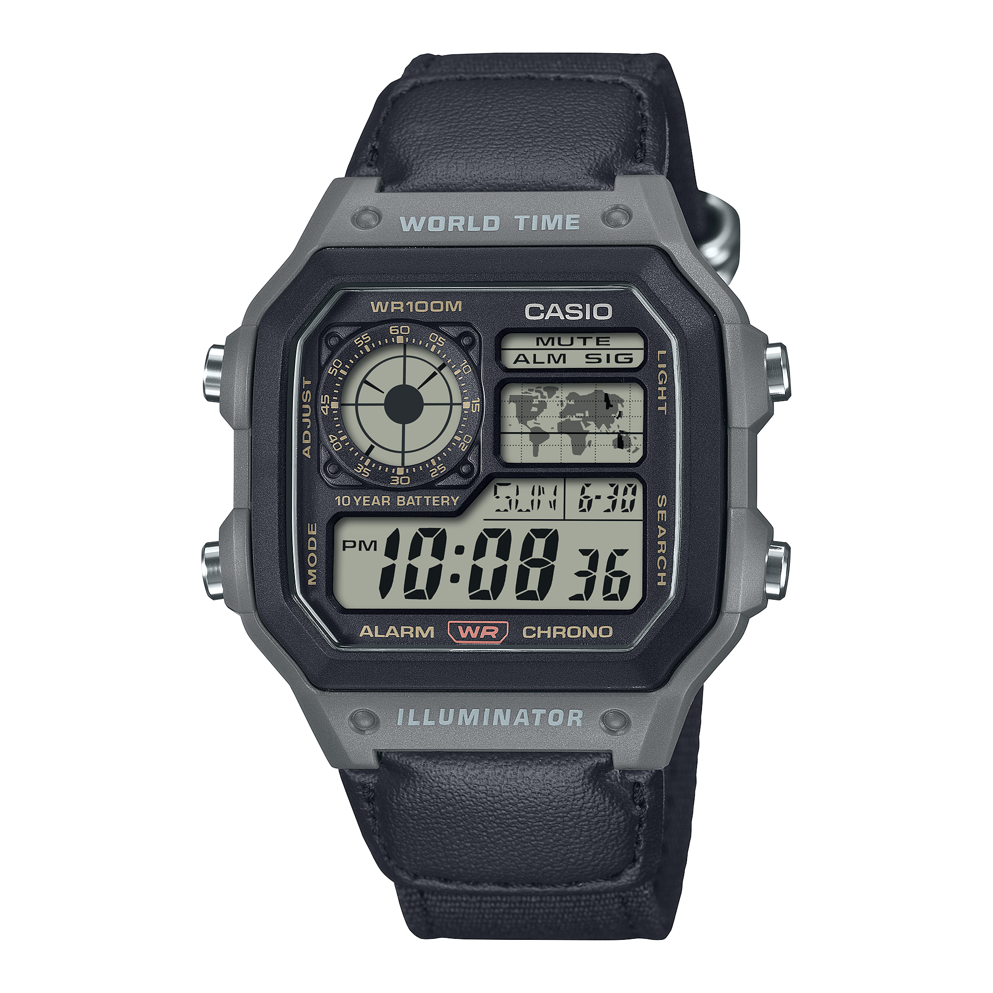 AE1200WHUB-8AV Black - Casio